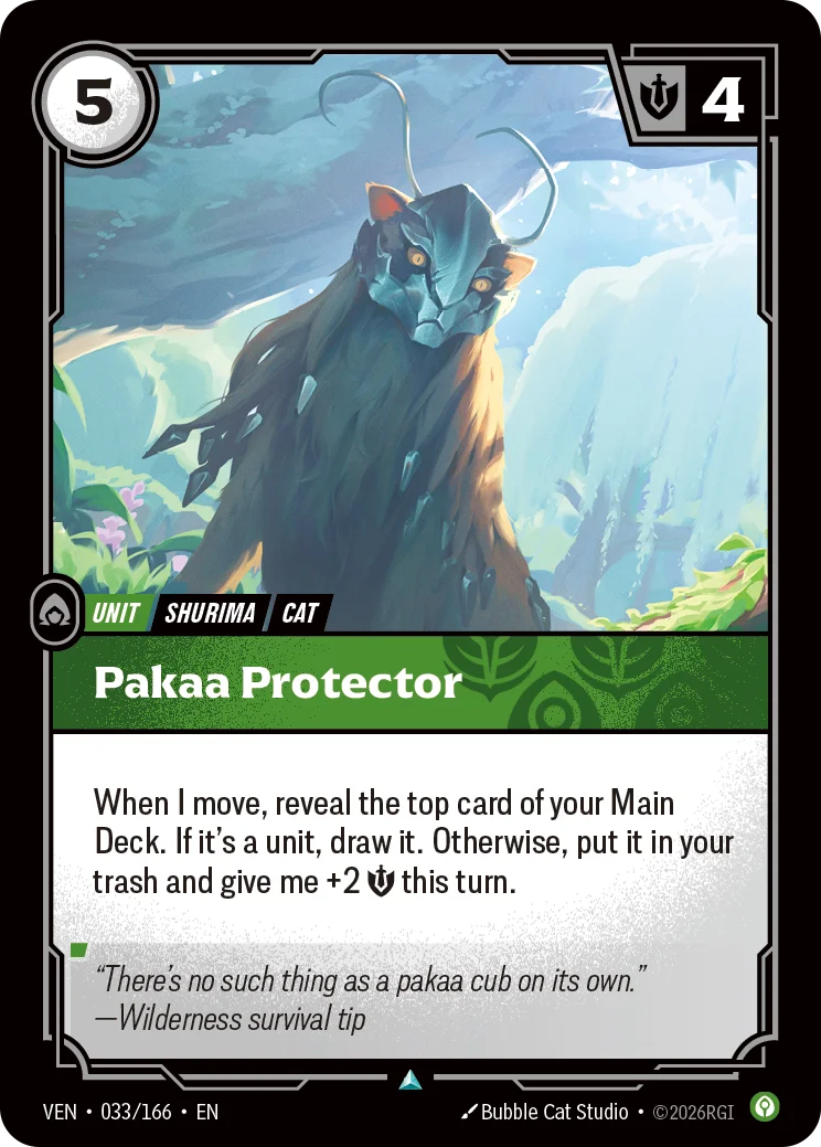 Pakaa Protector - 033/166 Vendetta