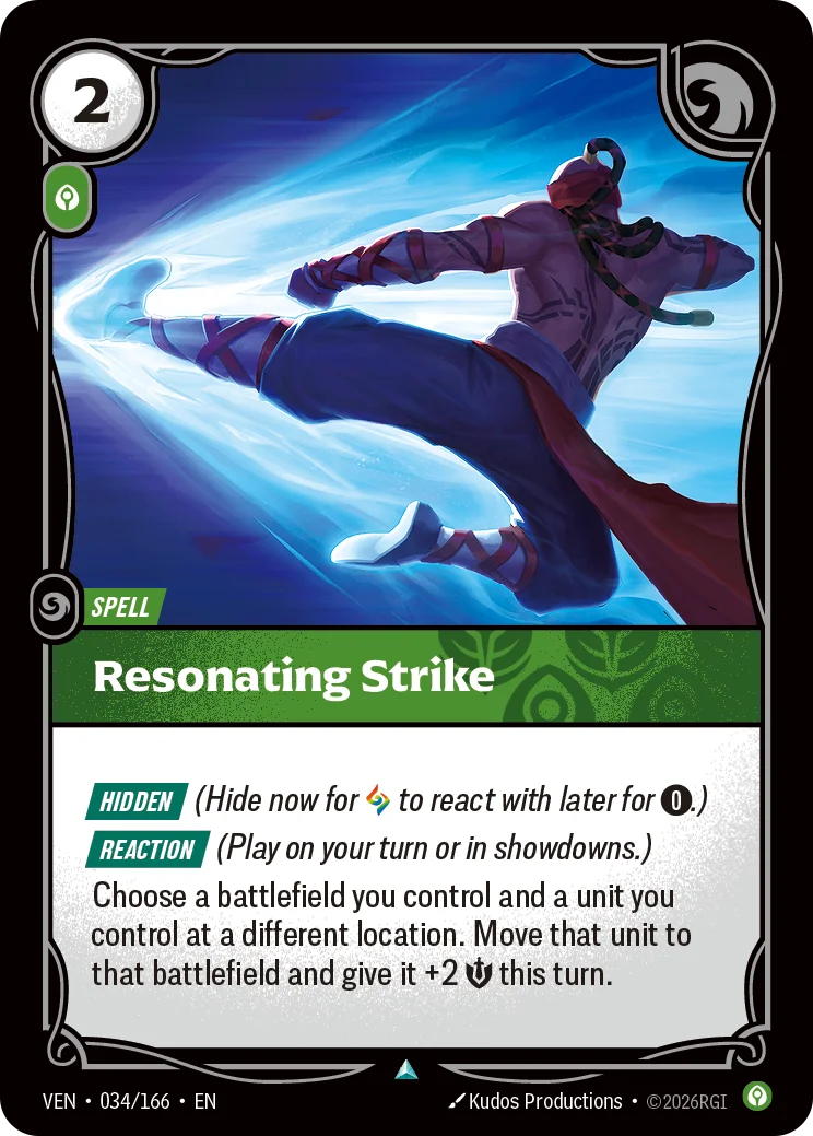 Resonating Strike - 034/166 Vendetta
