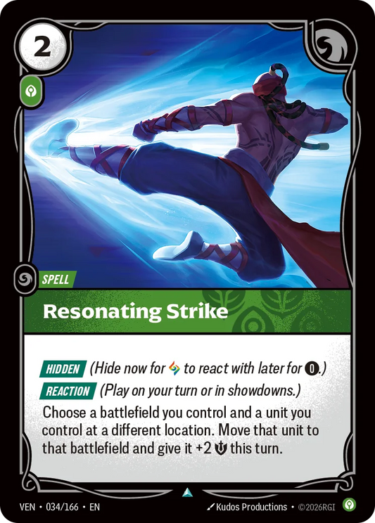 Resonating Strike - 034/166 Vendetta