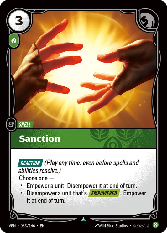 Sanction - 035/166 Vendetta