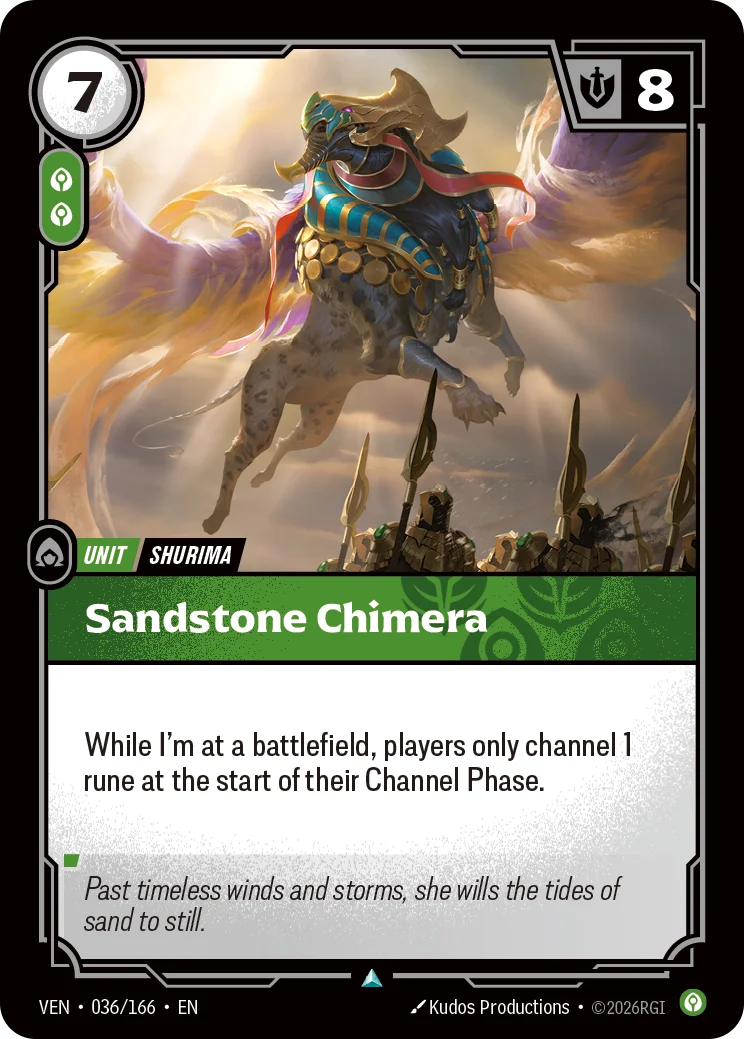 Sandstone Chimera - 036/166 Vendetta