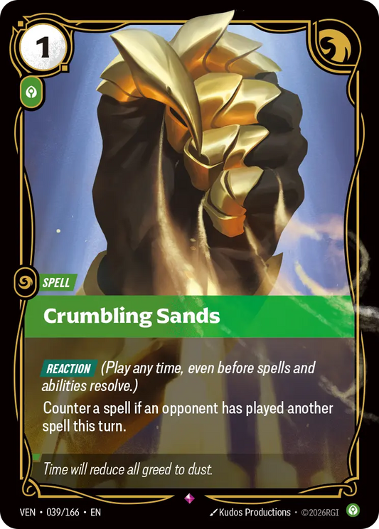 Crumbling Sands - 039/166 Vendetta