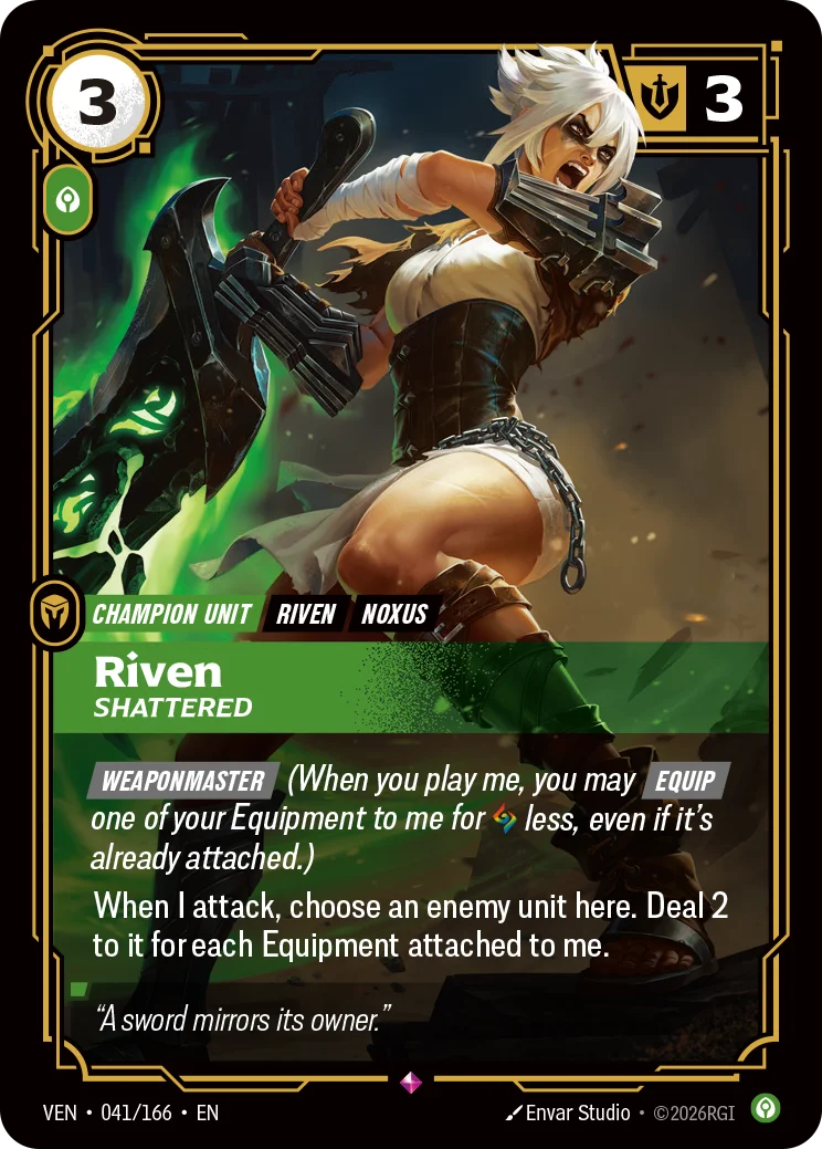 Riven Shattered - 041/166 Vendetta