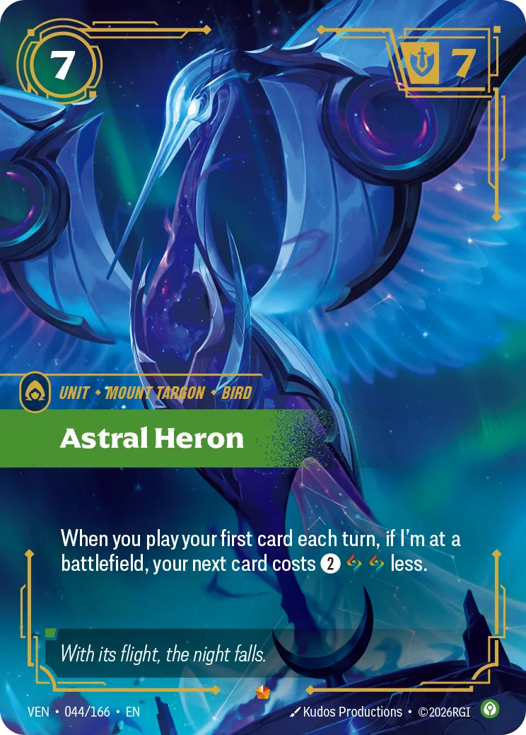 Astral Heron - 044/166 Vendetta