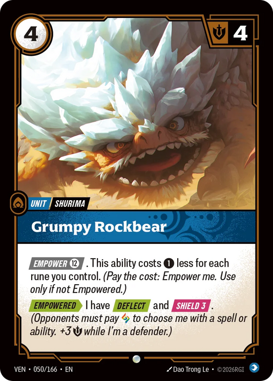 Grumpy Rockbear - 050/166 Vendetta