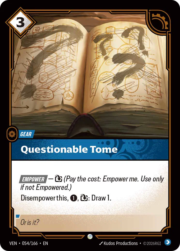 Questionable Tome - 054/166 Vendetta