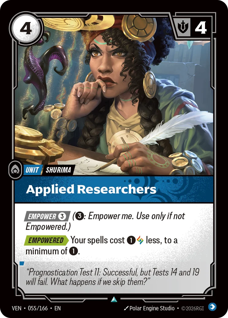 Applied Researchers - 055/166 Vendetta