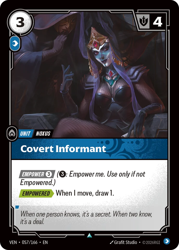 Covert Informant - 057/166 Vendetta