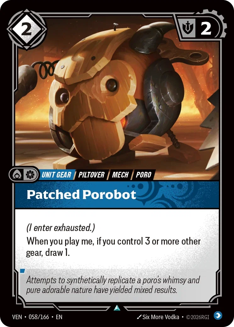 Patched Porobot - 058/166 Vendetta