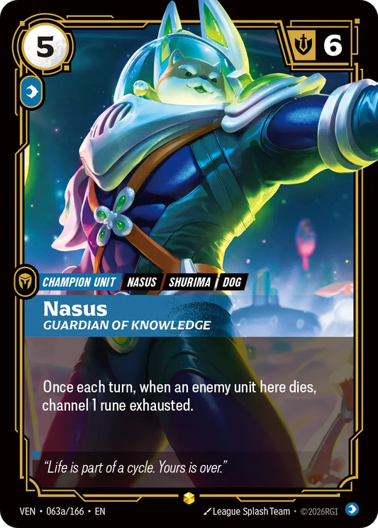 Nasus Guardian of Knowledge - 063a/166 Vendetta
