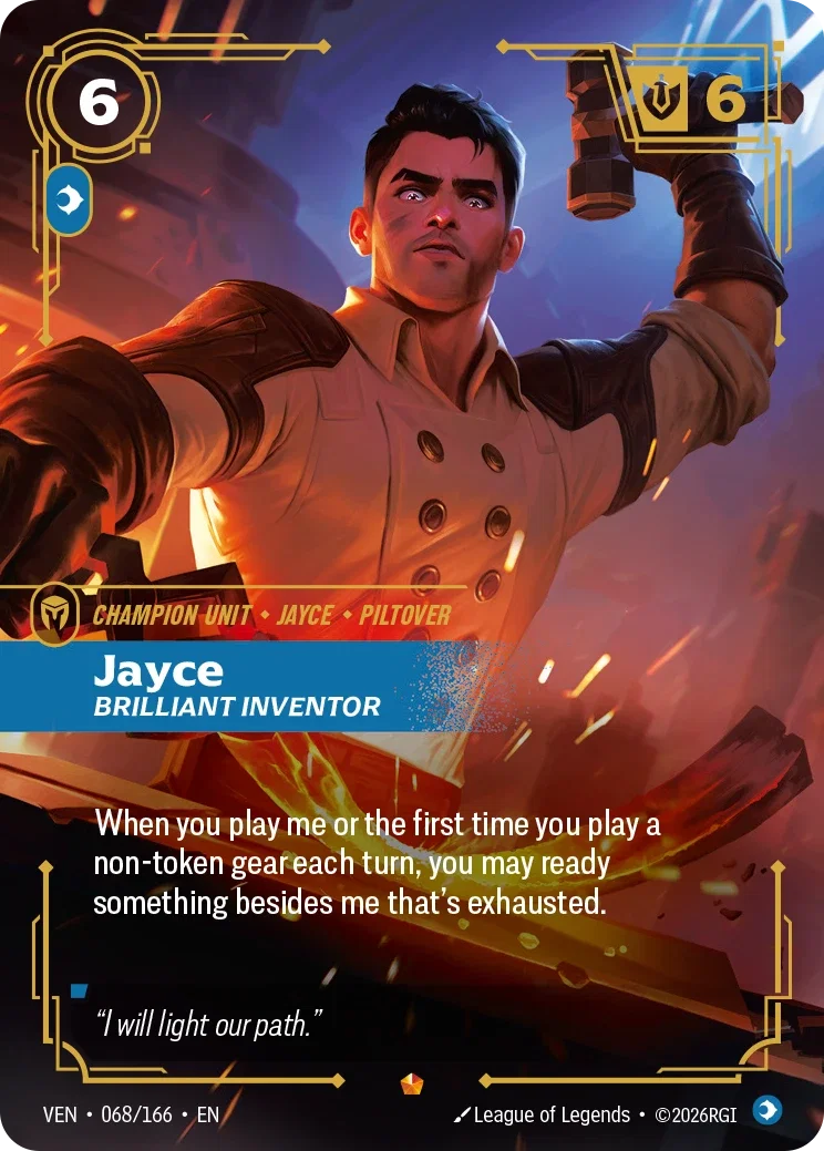 Jayce Brilliant Inventor - 068/166 Vendetta
