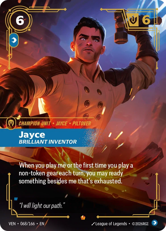 Jayce Brilliant Inventor - 068/166 Vendetta