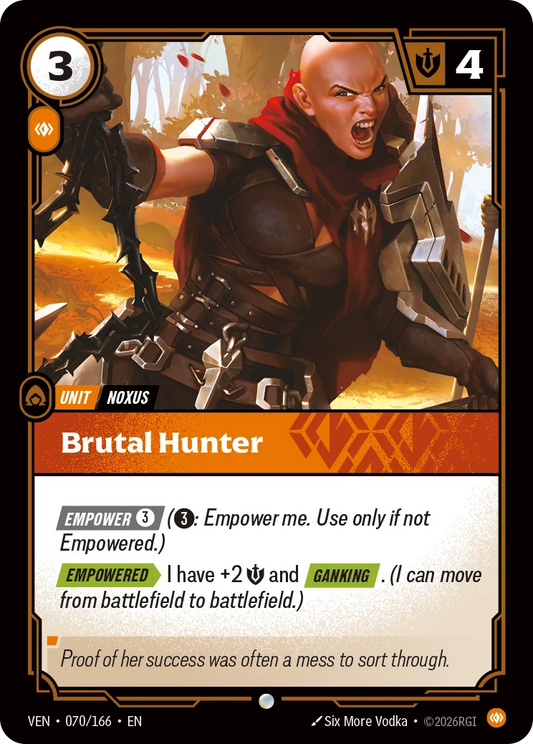 Brutal Hunter - 070/166 Vendetta