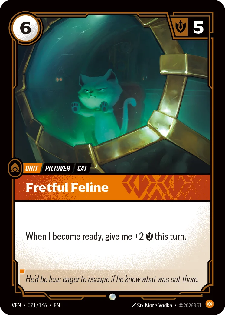 Fretful Feline - 071/166 Vendetta