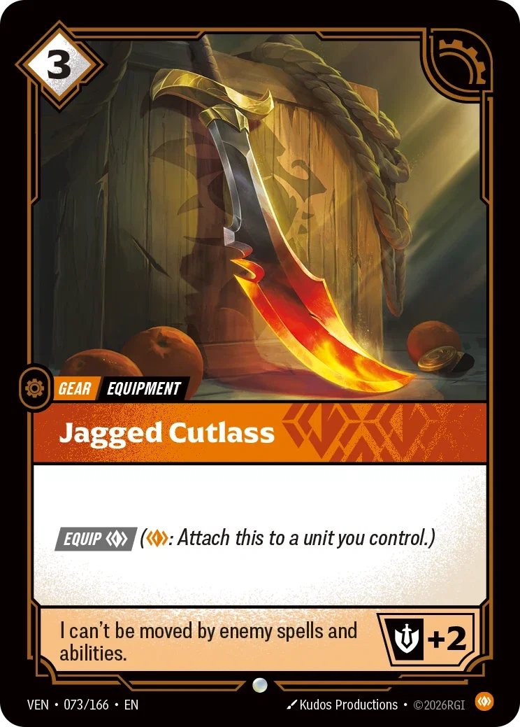Jagged Cutlass - 073/166 Vendetta