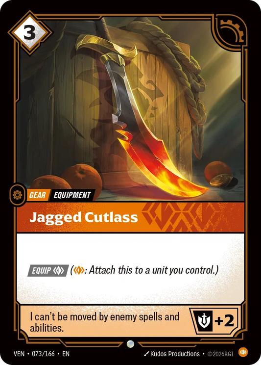 Jagged Cutlass - 073/166 Vendetta