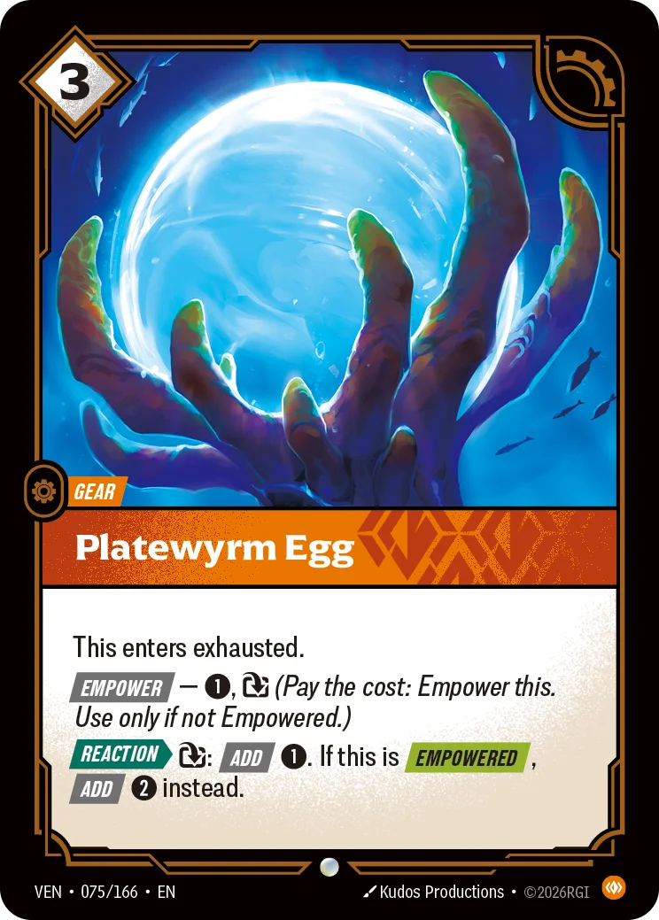 Platewyrm Egg - 075/166 Vendetta