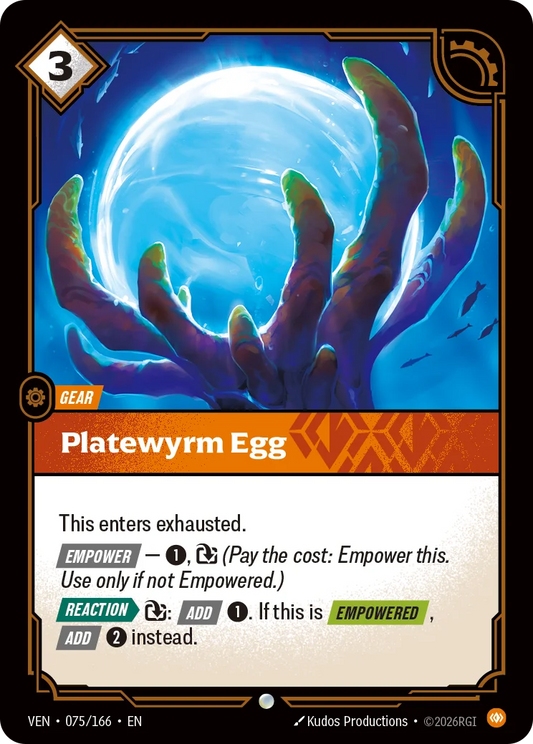 Platewyrm Egg - 075/166 Vendetta