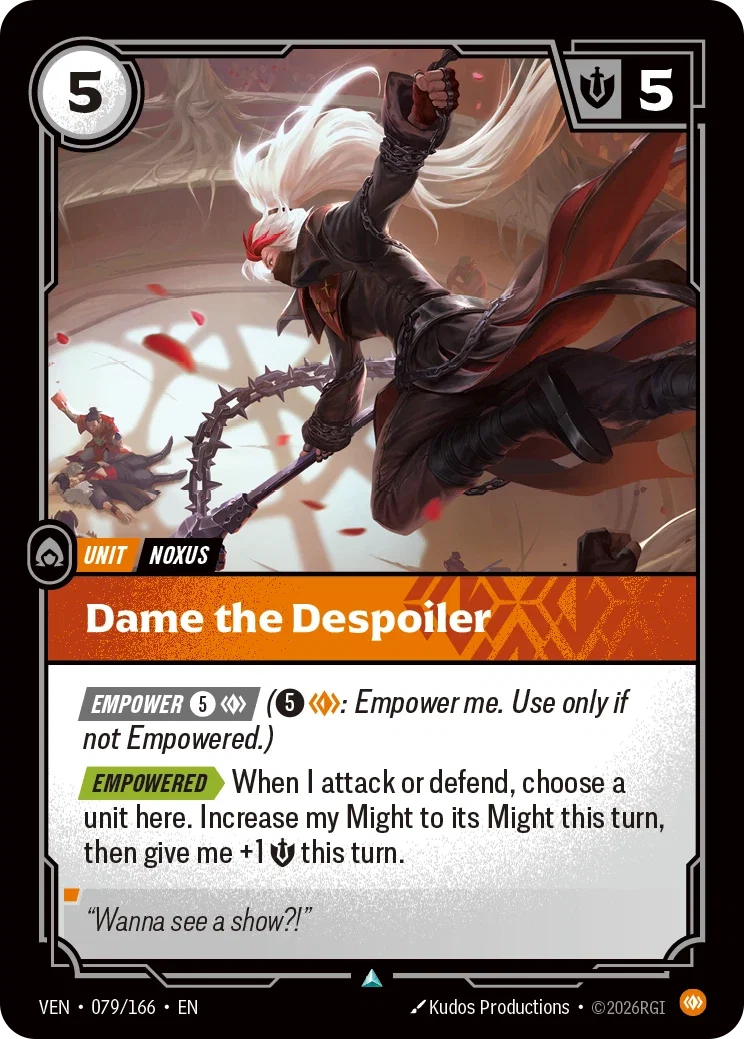 Dame the Despoiler - 079/166 Vendetta