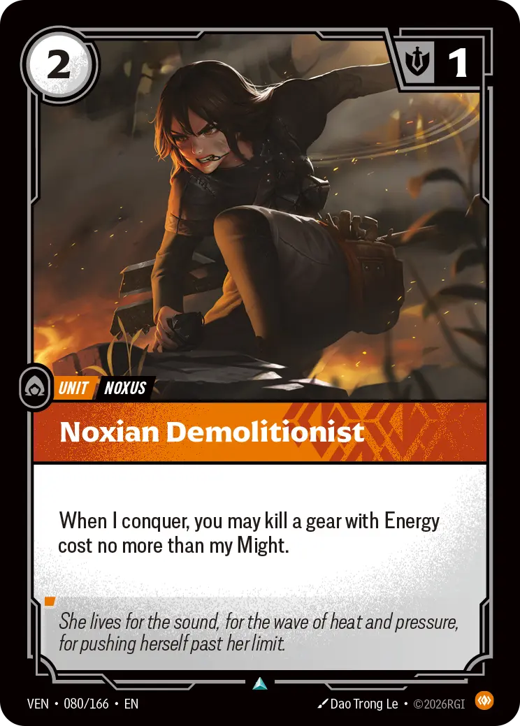 Noxian Demolitionist - 080/166 Vendetta
