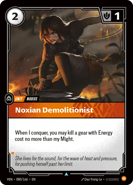 Noxian Demolitionist - 080/166 Vendetta