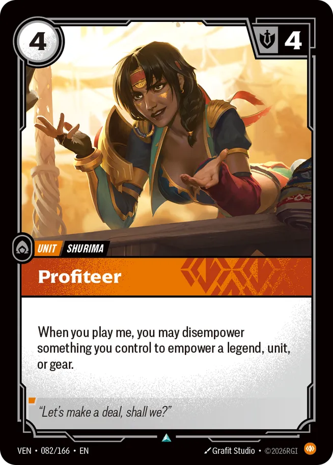Profiteer - 082/166 Vendetta