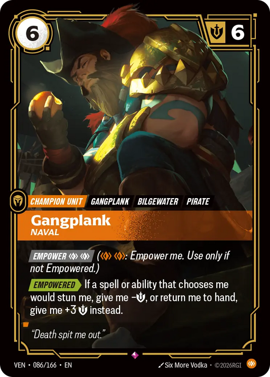 Gangplank Naval - 086/166 Vendetta