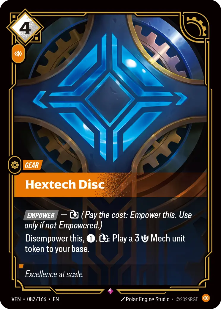 Hextech Disc - 087/166 Vendetta