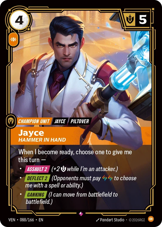 Jayce Hammer in Hand - 088/166 Vendetta