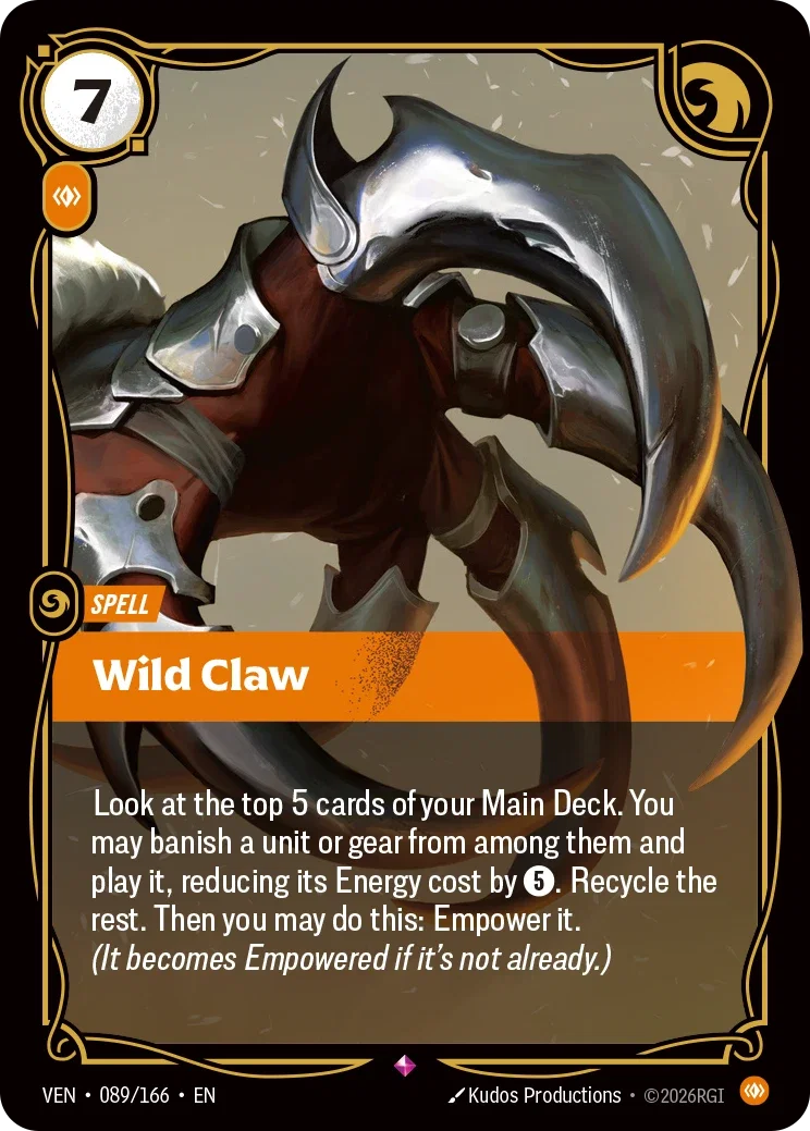 Wild Claw - 089/166 Vendetta