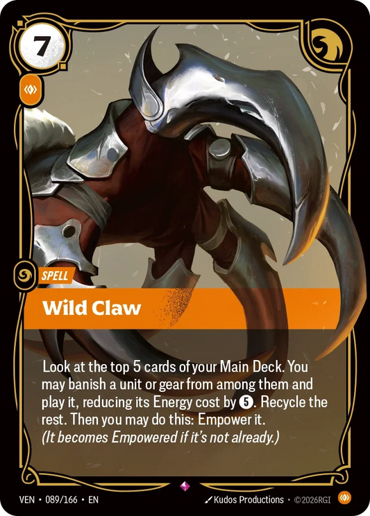 Wild Claw - 089/166 Vendetta