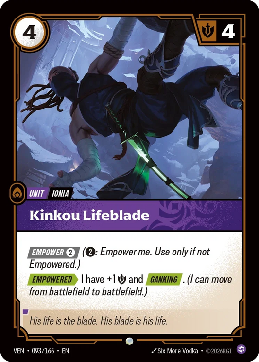 Kinkou Lifeblade - 093/166 Vendetta