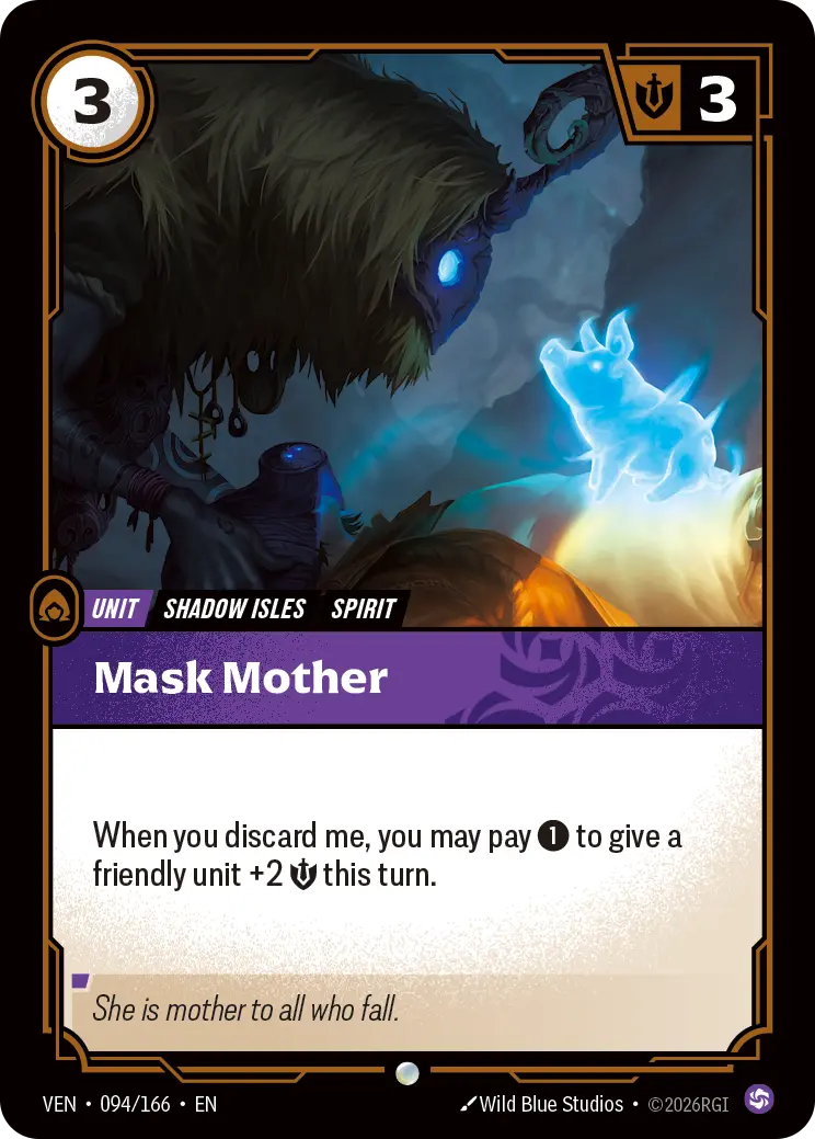 Mask Mother - 094/166 Vendetta