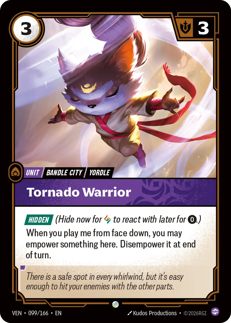 Tornado Warrior - 099/166 Vendetta