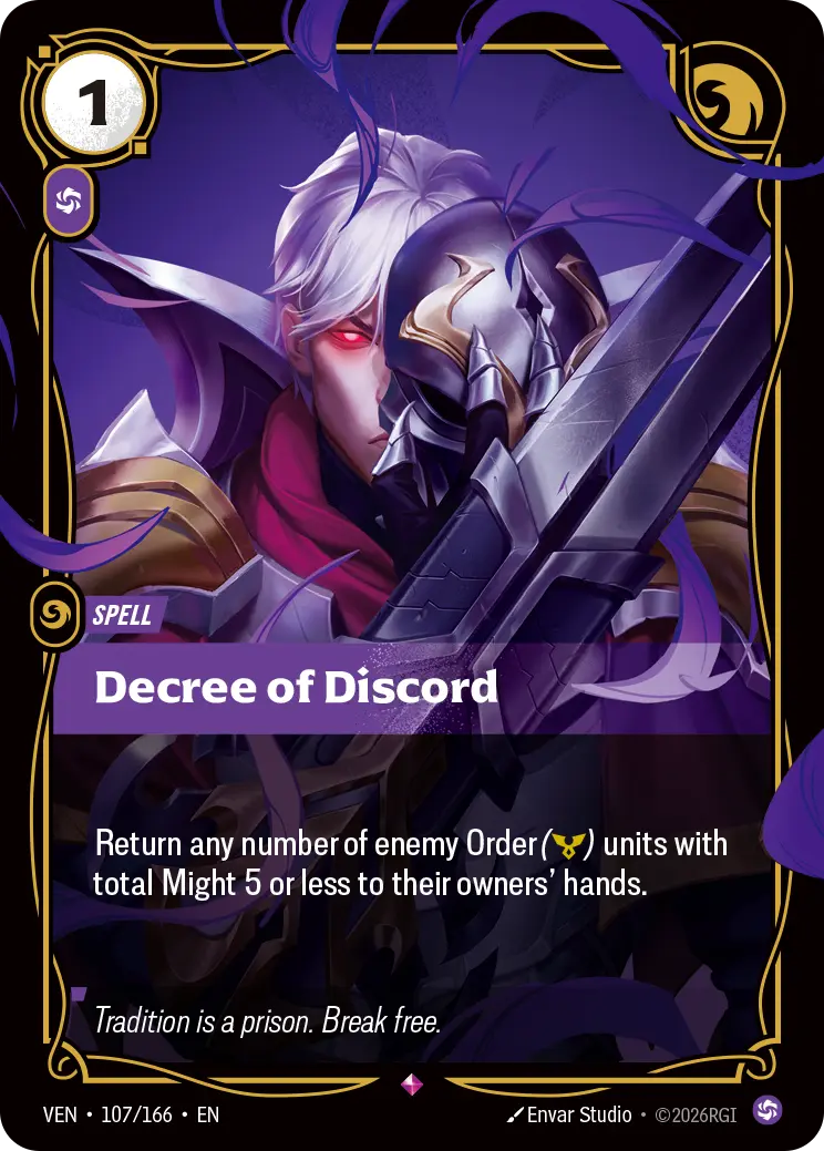 Decree of Discord - 107/166 Vendetta