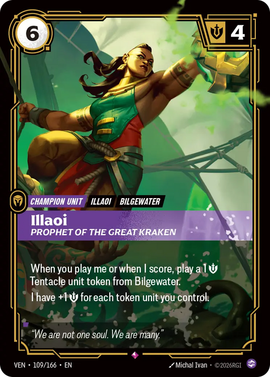 Illaoi Prophet of the Great Kraken - 109/166 Vendetta