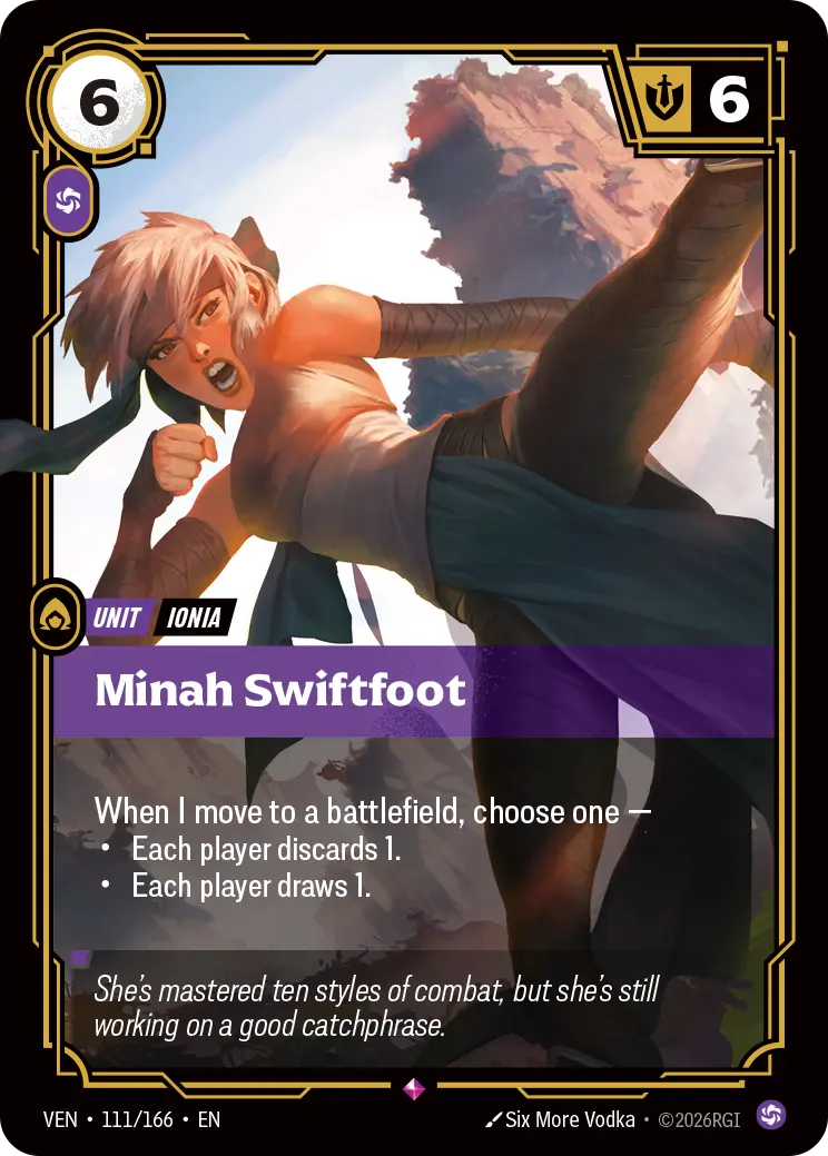 Minah Swiftfoot - 111/166 Vendetta