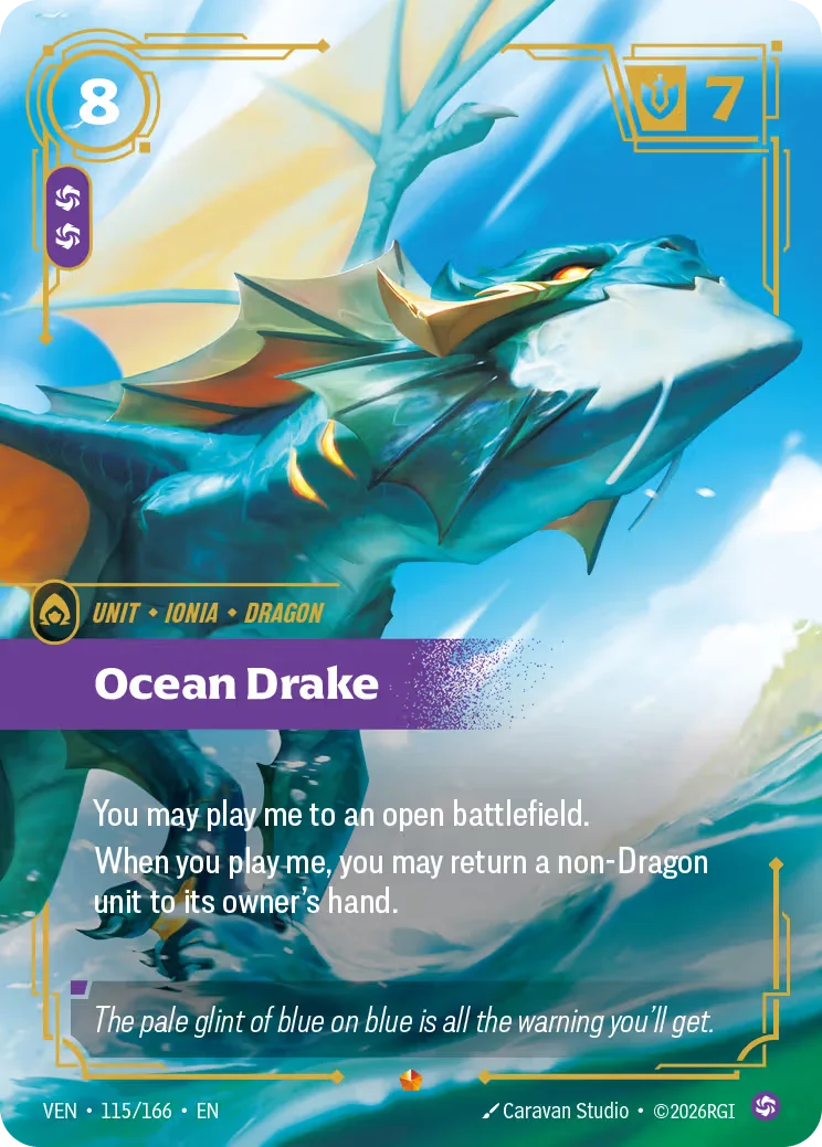 Ocean Drake - 115/166 Vendetta