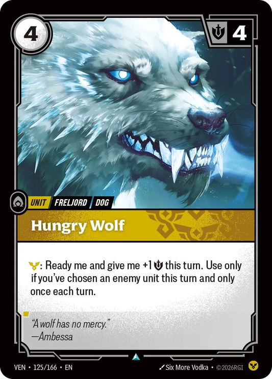 Hungry Wolf - 125/166 Vendetta