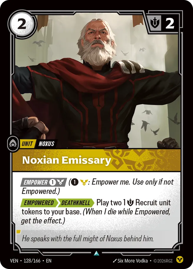 Noxian Emissary - 128/166 Vendetta