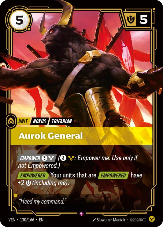 Aurok General - 130/166 Vendetta