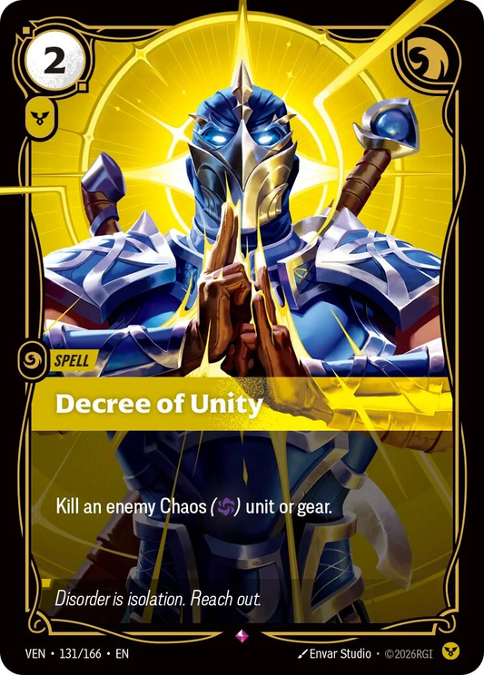 Decree of Unity - 131/166 Vendetta