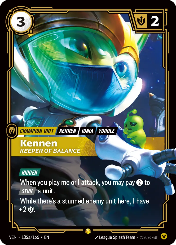 Kennen Keeper of Balance - 135a/166 Vendetta