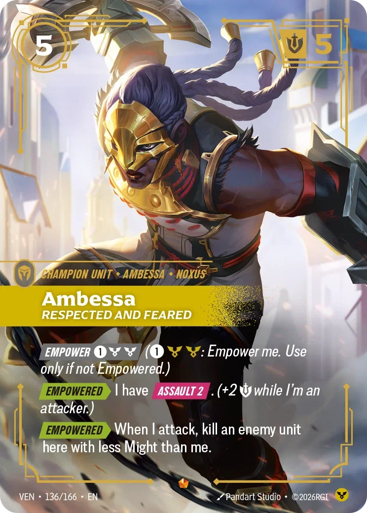 Ambessa Respected and Feared - 136/166 Vendetta