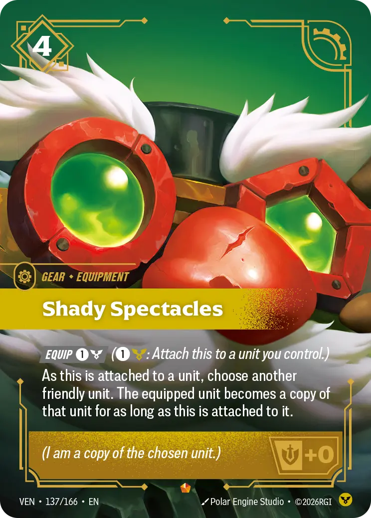 Shady Spectacles - 137/166 Vendetta
