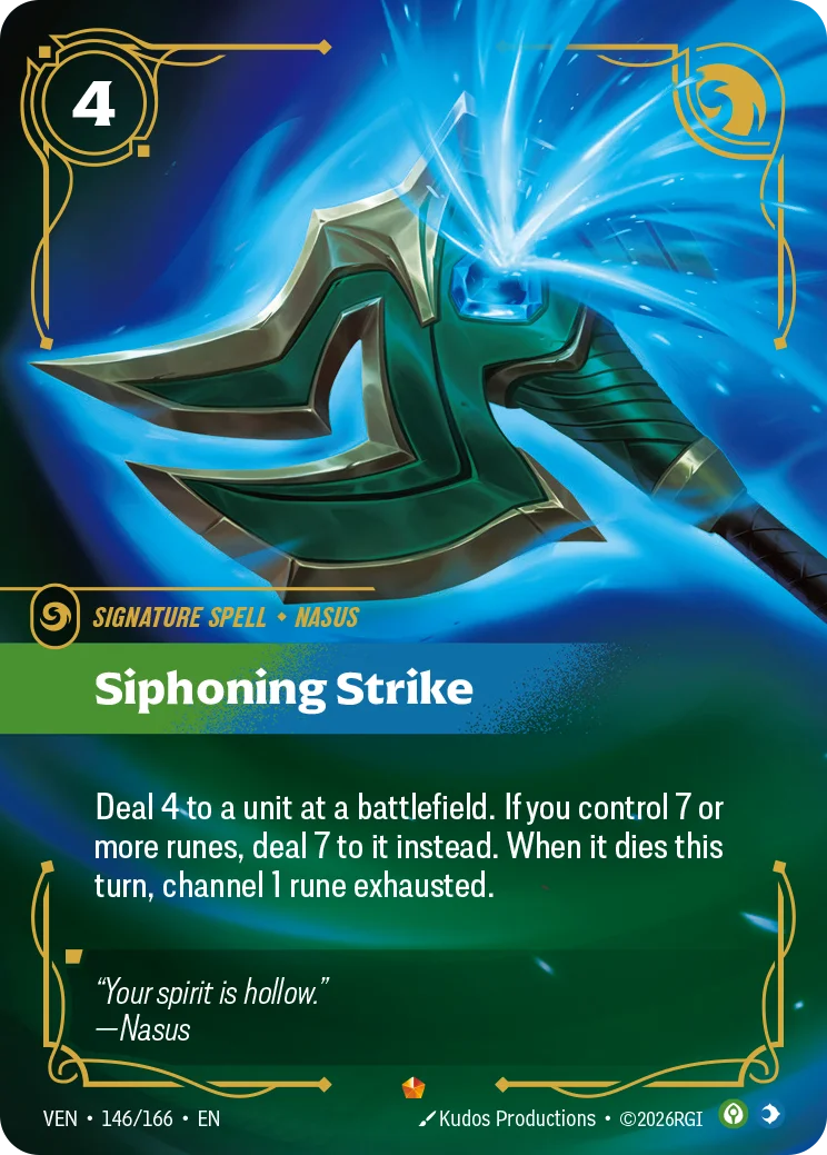 Siphoning Strike - 146/166 Vendetta