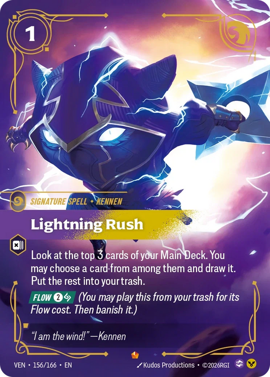Lightning Rush - 156/166 Vendetta