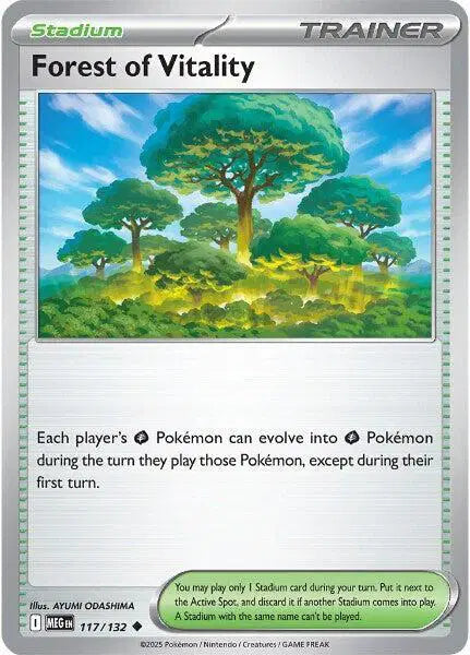 Forest of Vitality - 117/132 - ME01: Mega Evolution